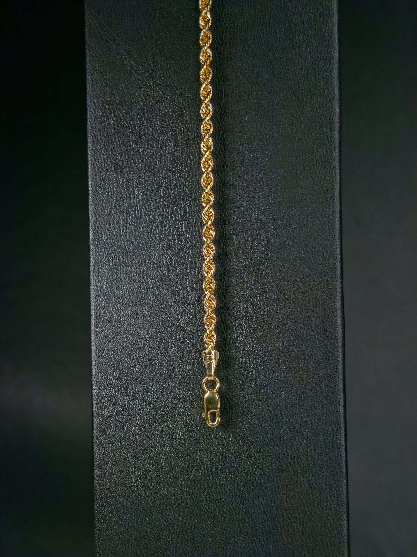 Pulso Tejido Torzal 2 mm · Oro Italiano 10 k