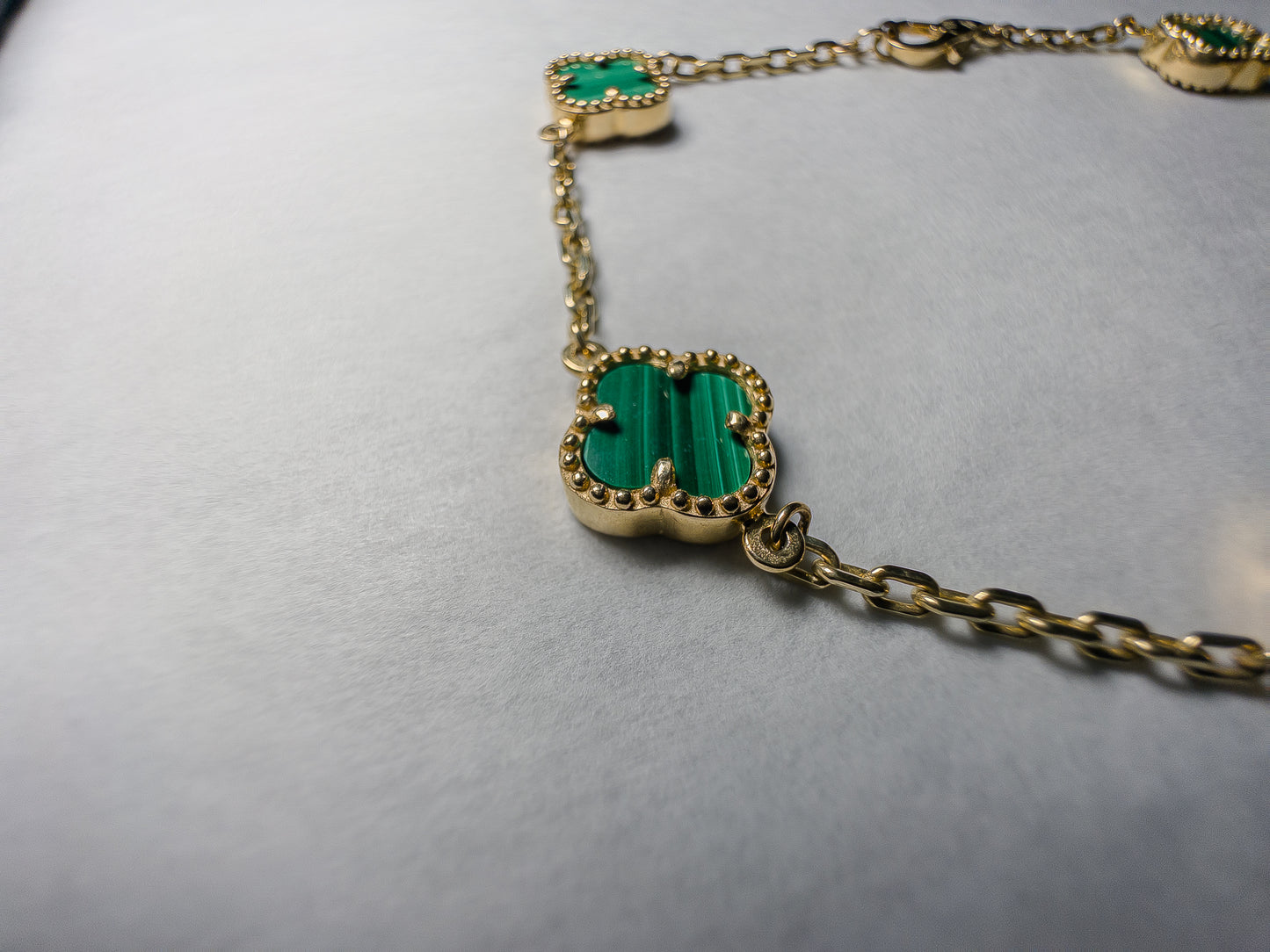 Pulso Eslabón Van Cleef 10 mm · Oro Italiano 10 k